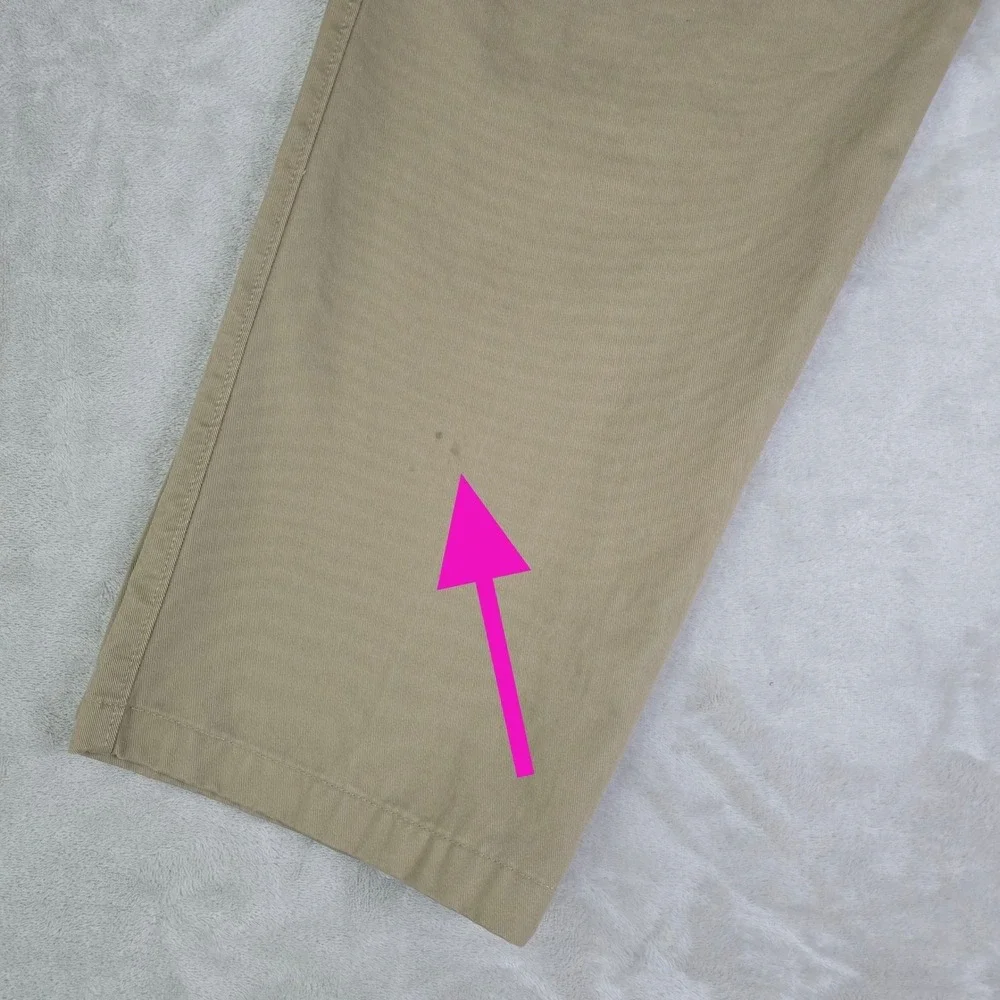 Dockers D3 Classic Mens 38x30 Flat Front‎ Khaki Dress Pants Trousers Tan